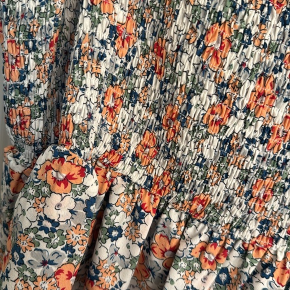 Floral Ruffle Tank - Picture 3 of 3